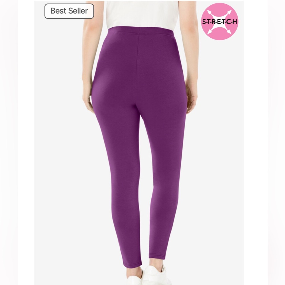 Roamans Leggings- Size 5X - Picture 2 of 10